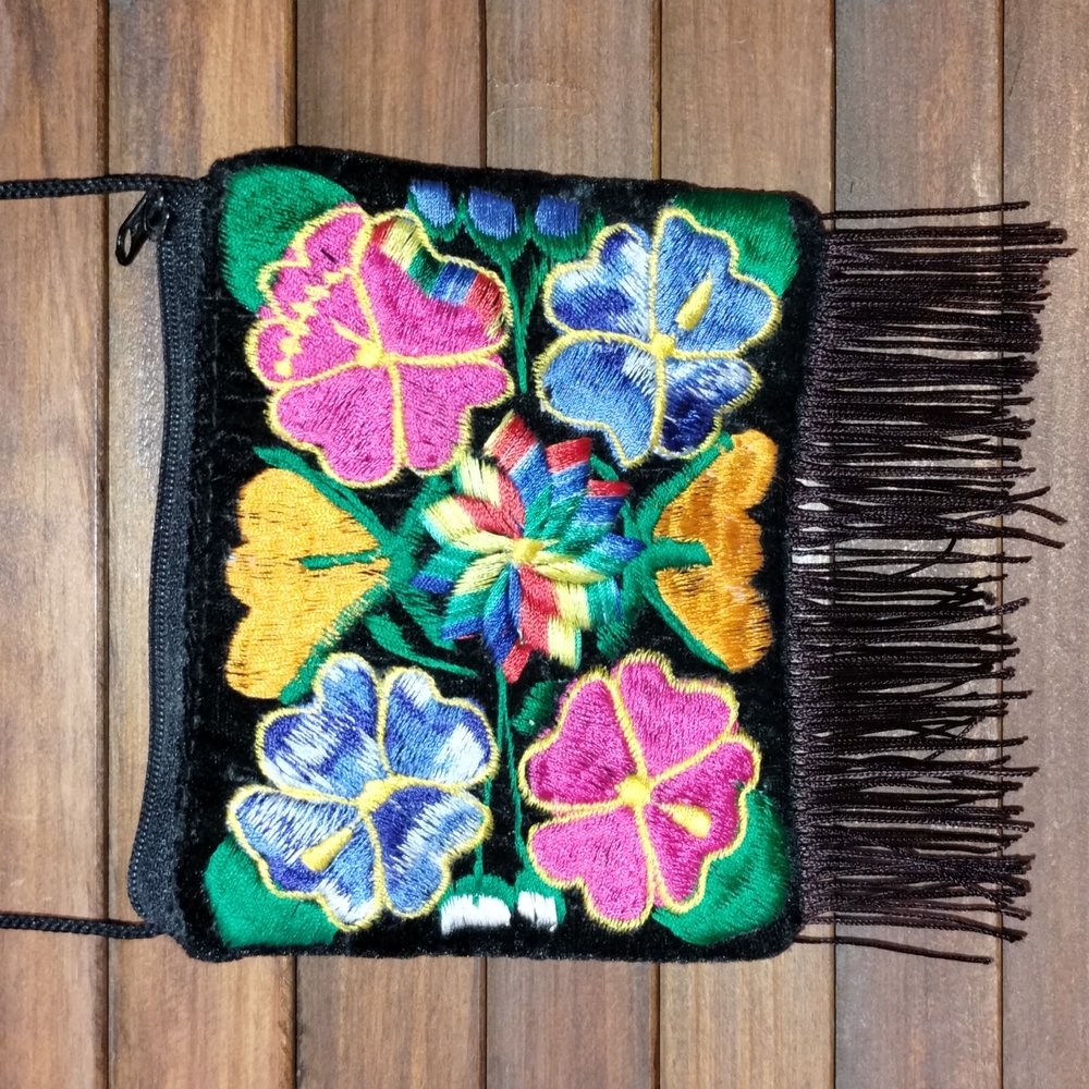 Embroidered Mini Bag